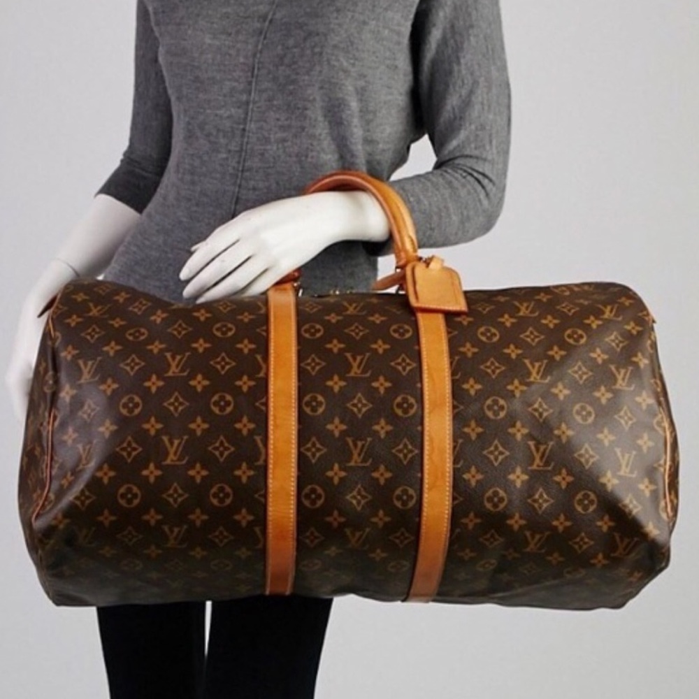 Auth Louis Vuitton Keepall 60 Bandoliere Travel - Picture 8 of 8